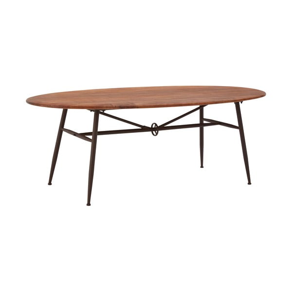 Valgomojo stalas iš riešutmedžio masyvo 104x219 cm New Foundry – Premier Housewares