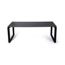 Pilkas sodo stalas 8 asmenims Bonami Selection Strong, 210 x 100 cm