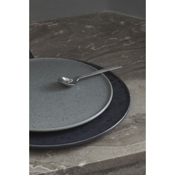 Mėlynos spalvos akmens masės lėkštė Kähler Design Ombria, ⌀ 27 cm-image-1