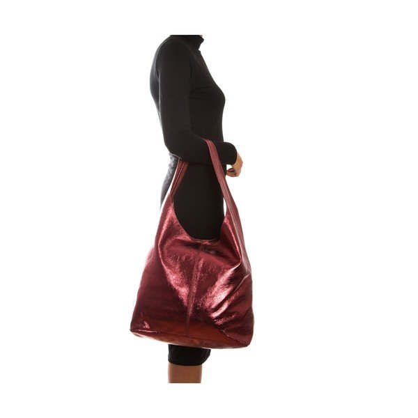 Raudona odinė rankinė Sofia Cardoni Lucia-image-2