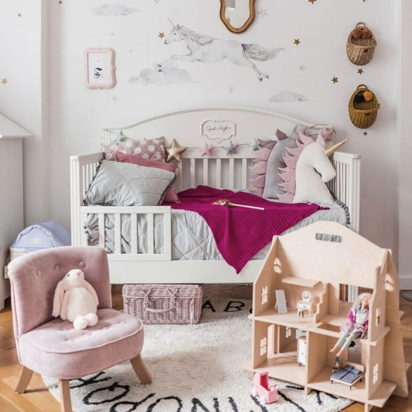 Medinis vaikų lėlių namelis Dekornik Doll House-image-4