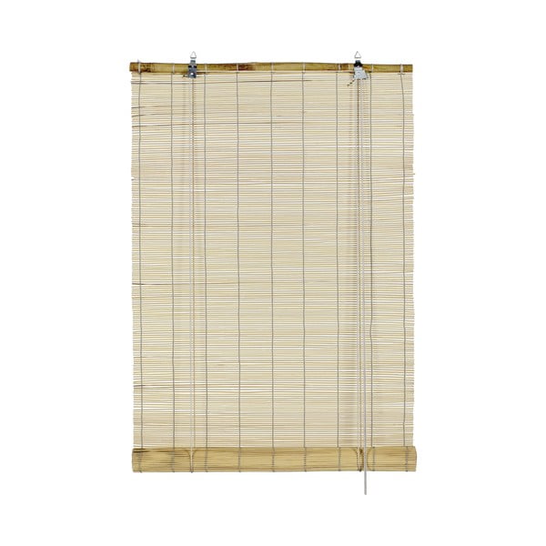 Natūralios spalvos iš bambuko roletai 120x160 cm – Gardinia