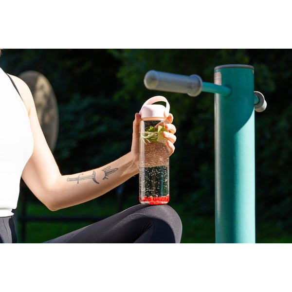 Iš stiklo  butelis juodos spalvos 540 ml Fuori – Vialli Design-image-1