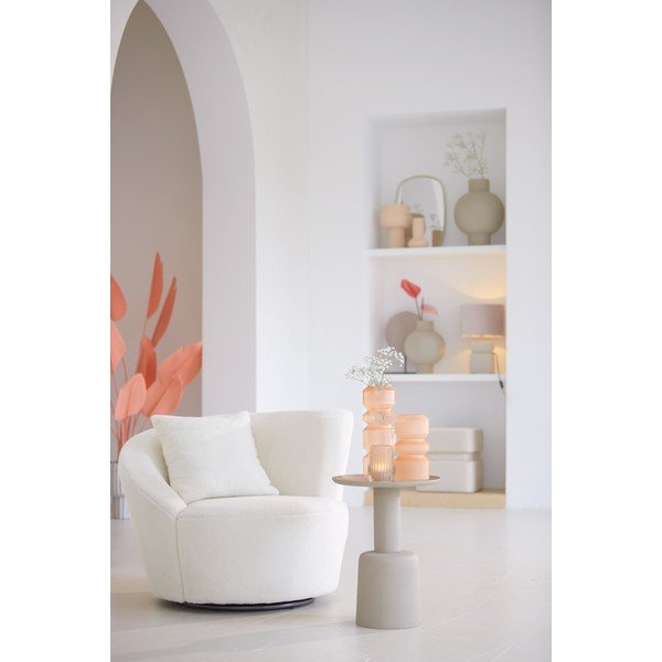 Apvalios formos šoninis stalas ø 39 cm Milaki – Light & Living-image-1
