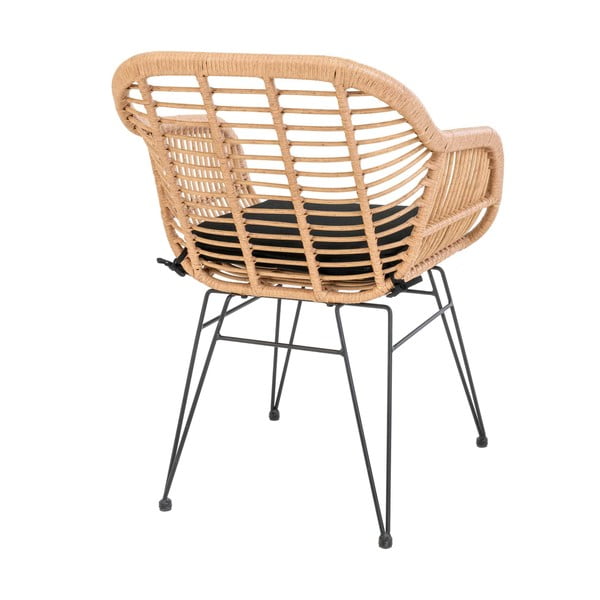 2 sodo krėslų komplektas iš dirbtinio rotango House Nordic Trieste-image-2