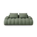 Žalios spalvos sofa 200 cm Linz – Cosmopolitan Design