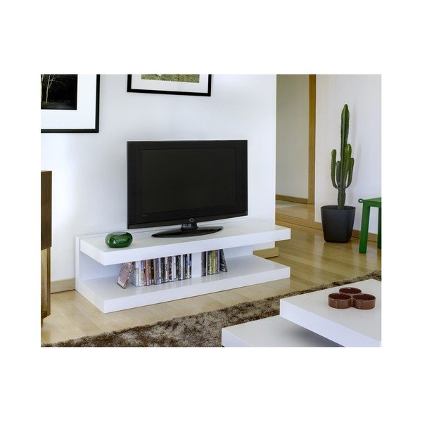 Baltas TV staliukas TemaHome Shore-image-3