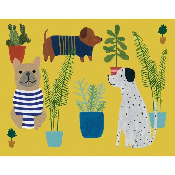 Sveikinimo atvirukai rinkinyje 8 vnt. Chouchou Chien – Roger la Borde-image-1