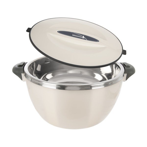 Kreminės spalvos maistui termosas 6 l Termo – Orion