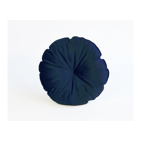 Mėlyna mikropluošto pagalvė Surdic Redondo, ø 45 cm