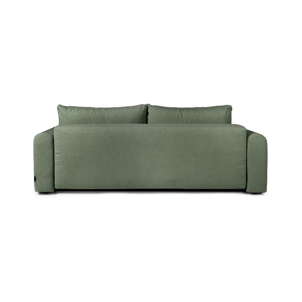 Iš boucle sulankstoma sofa žalios spalvos 247 cm Quinoa – Bonami Selection-image-4