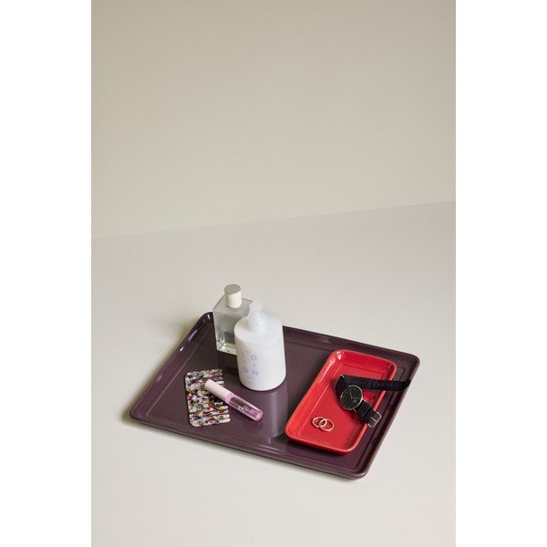 Iš keramikos dekoratyviniai padėklai 2 vnt. 35x26 cm Amare – Hübsch-image-1