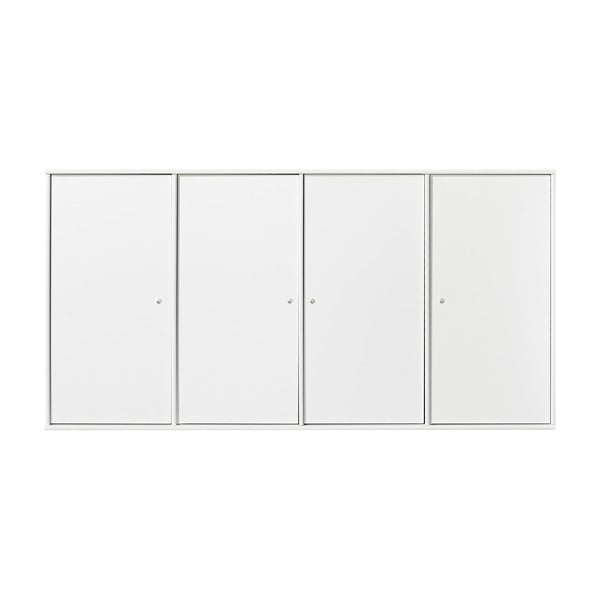 Balta sieninė komoda Hammel Mistral Kubus, 136 x 69 cm
