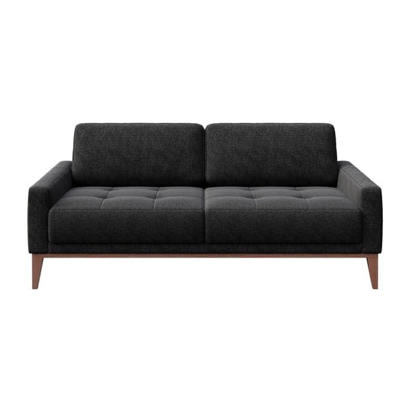 Antracito pilkos spalvos sofa MESONICA Musso Tufted, 173 cm