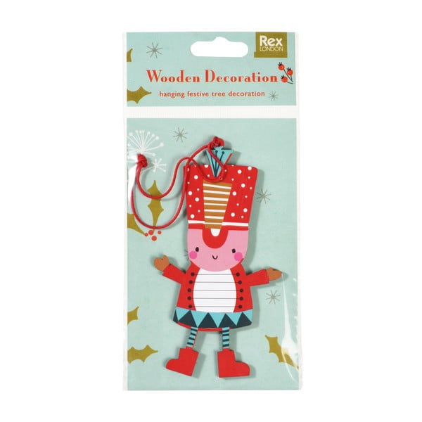 Eglutės papuošimas 23,5 cm Soldier – Rex London-image-2