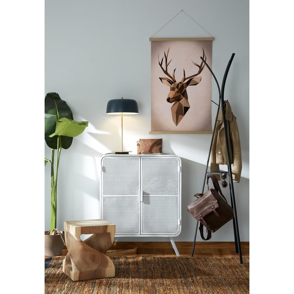 Juoda drabužių kabykla Kave Home Stearn, aukštis 42 cm-image-1