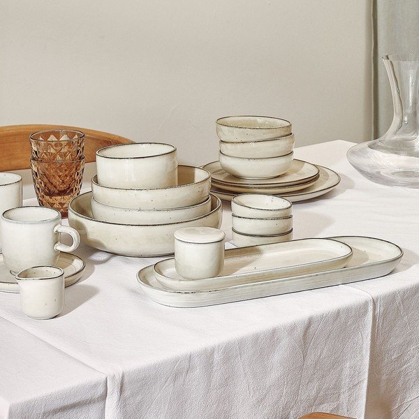Iš molio indų rinkiniai 16 vnt. 4 žmonėms Meridian – Salt&Pepper-image-1
