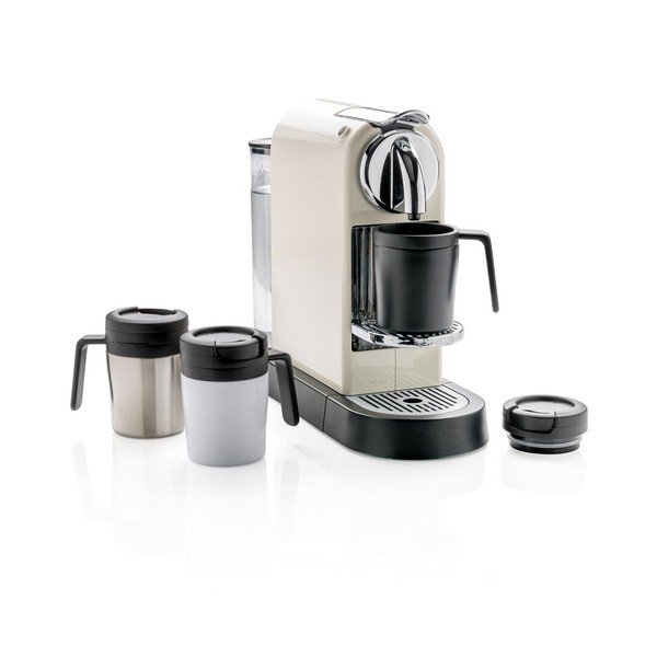 Juodas termo puodelis su rankena "XD Design Coffee to Go", 160 ml-image-1