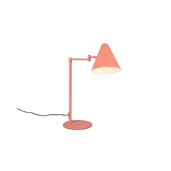 Oranžinės spalvos stalinis šviestuvas su sulankstoma konstrukcija (aukštis 50,5 cm) Cosima – Trio-image-3