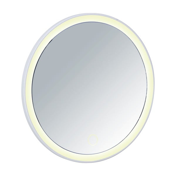 Baltas veidrodis su LED apšvietimu Wenko Isola