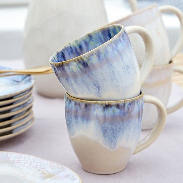 Mėlynas akmens masės puodelis Costa Nova Brisa, 300 ml-image-1