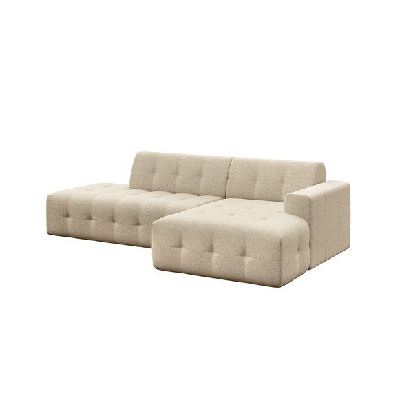 Smėlio spalvos kampinė sofa (su dešiniuoju kampu/su gultu) Tuil – Rodier-image-2