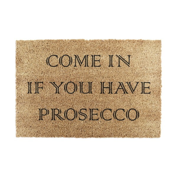 Iš kokoso pluošto grindų kilimėlis 40x60 cm Prosecco – Artsy Doormats