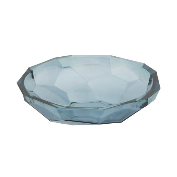 Mėlynas perdirbto stiklo dubuo Mauro Ferretti Stone, ø 34 cm