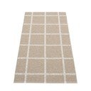 Smėlio spalvos lauko kilimas 70x150 cm Ada Dark Linen – Pappelina