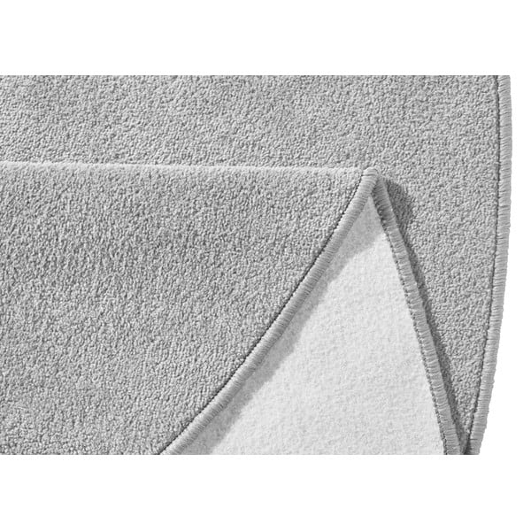 Apvalios formos kilimas šviesiai pilkos spalvos ø 133 cm Fancy – Hanse Home-image-3