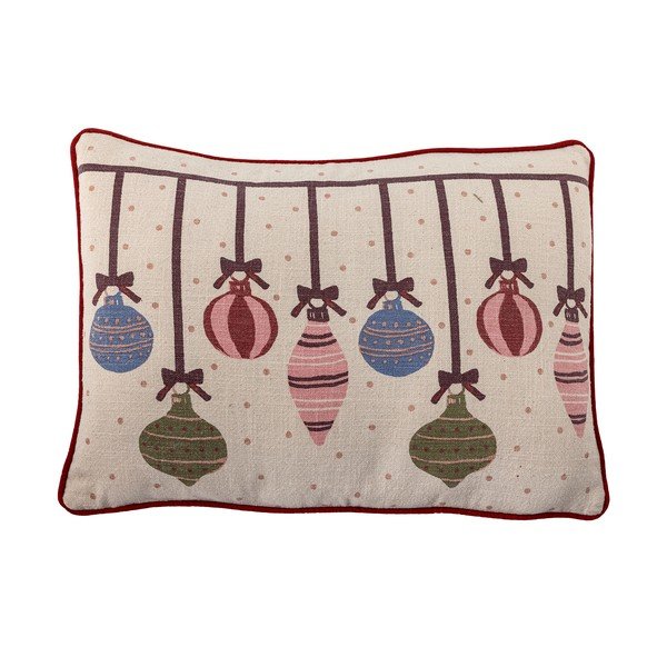 Iš medvilnės dekoratyvinė pagalvėlė su Kalėdų motyvu 35x50 cm Ornamentia – Bloomingville