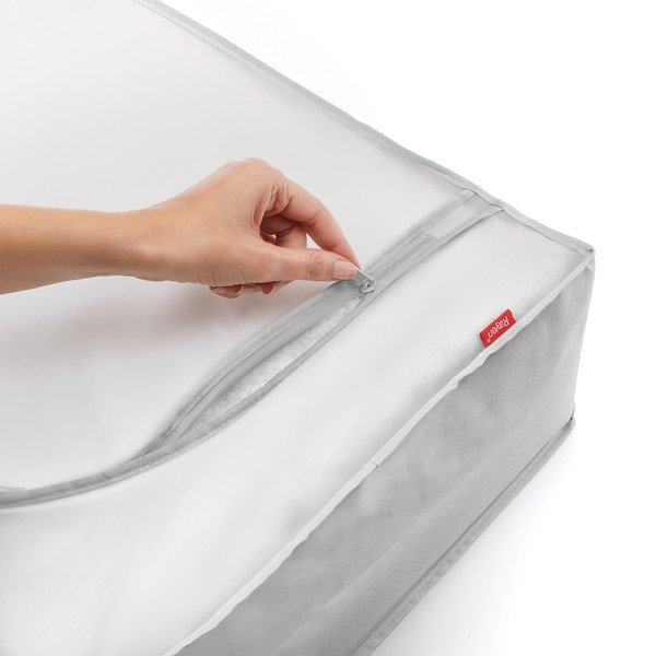 Iš tekstilės daiktadėžė po lova 103x45x16 cm – Rayen-image-1