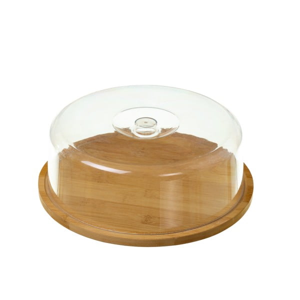 Apvalus bambuko padėklas su dangčiu Casa Selección Bamboo-image-2