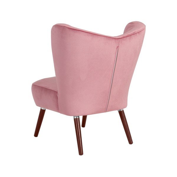 Rožinis krėslas Max Winzer Sari Velvet-image-2