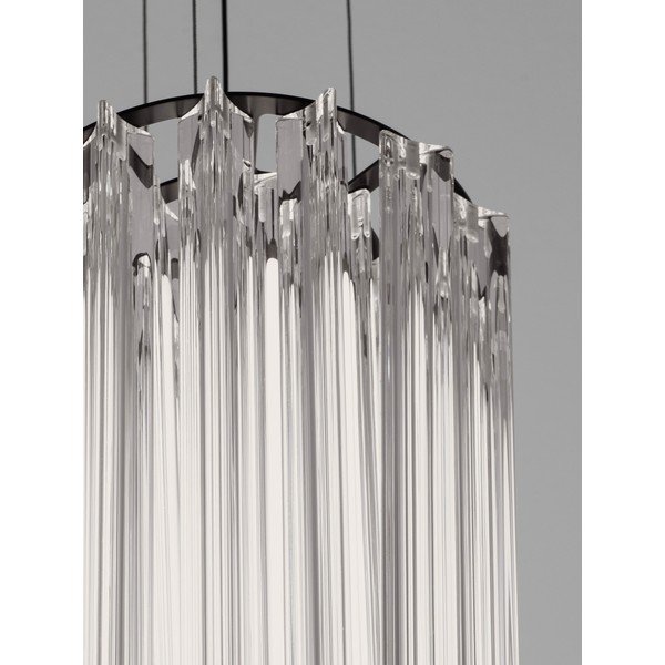 Žalvario spalvos iš plieno kabantis šviestuvas LED su pritemdymo funkcija ø 22 cm Nol – Nova Luce-image-4