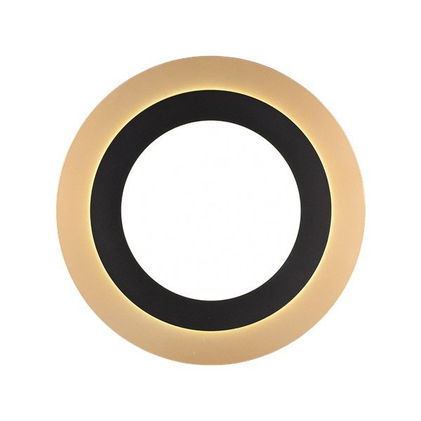 Lubinis šviestuvas juodos spalvos/auksinės spalvos LED su pritemdymo funkcija ø 45 cm Morgan – Trio-image-2