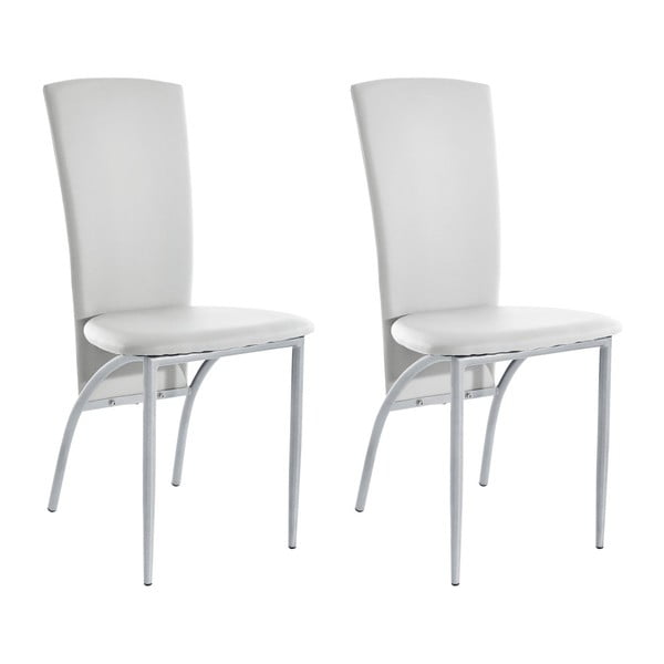 2 baltų valgomojo kėdžių rinkinys "Støraa Nevada