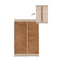 Iš medvilnės kilimas raudonos plytų spalvos/smėlio spalvos 140x200 cm Duetto Toffee – Lorena Canals