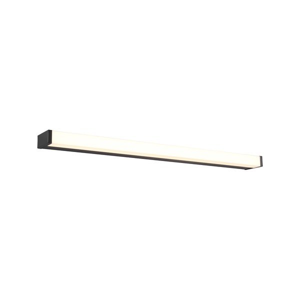 Matinės juodos spalvos LED sieninis šviestuvas (ilgis 80 cm) Fabio - Trio-image-3