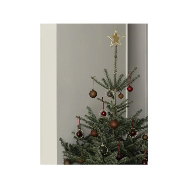 Iš stiklo pūsti Kalėdiniai žaisliukai rinkinyje 4 vnt. ø 7 cm Juhla – Blomus-image-1