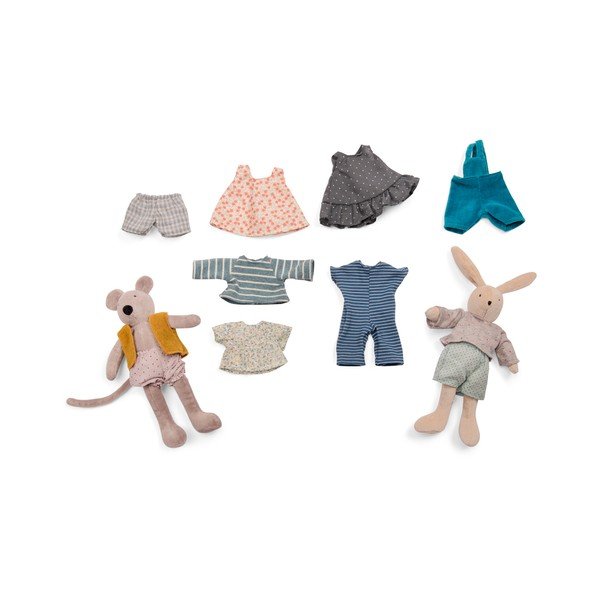 Pliušinis žaislas La Grande Famille - Moulin Roty-image-4