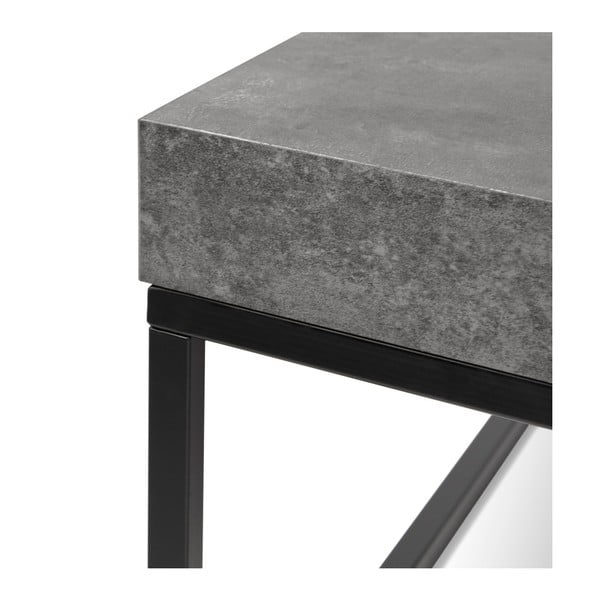 Žemas betonu dekoruotas kavos staliukas TemaHome Petra-image-1
