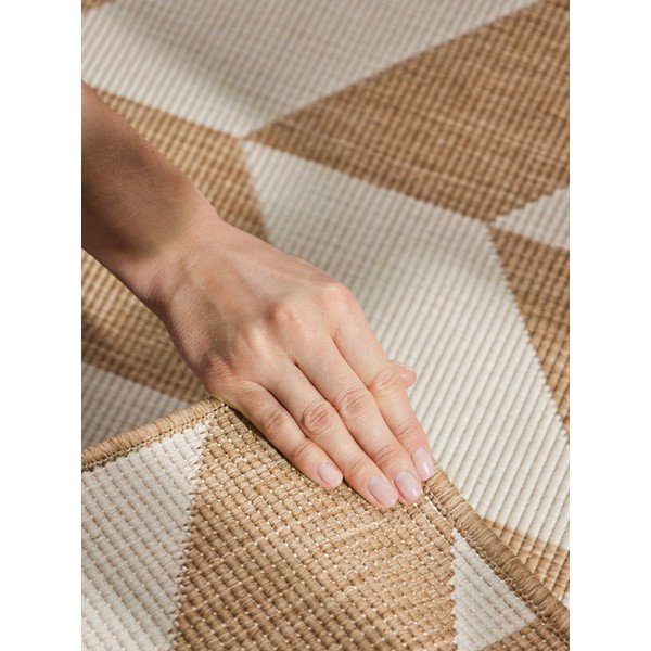 Kreminės spalvos/natūralios spalvos lauko ir vidaus kilimas 200x300 cm Haringey Terrick – Ted Baker-image-4