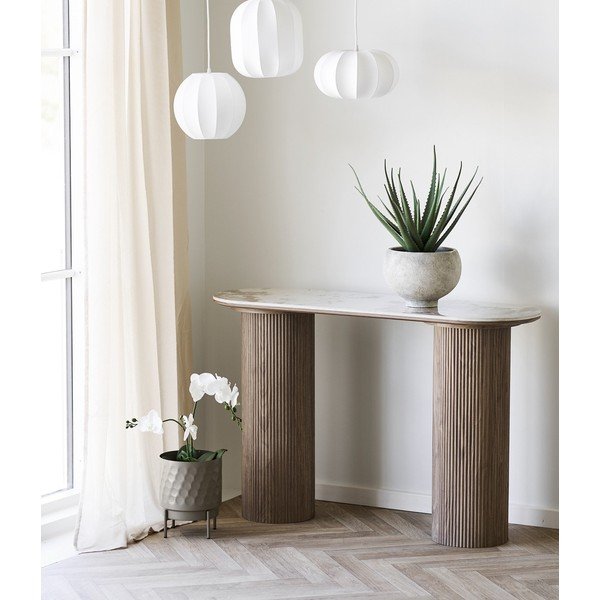 Iš metalo gėlių vazono dangtelis ø 21 cm Tule – House Nordic-image-1