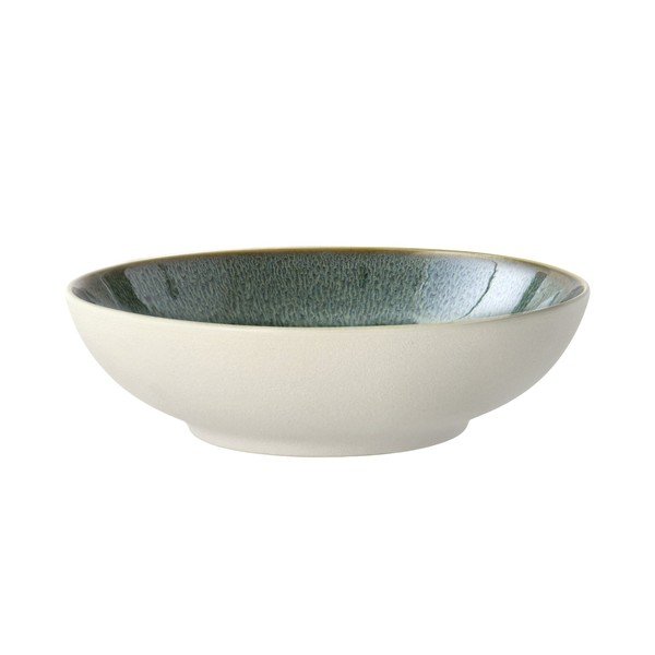 Baltos spalvos/žalios spalvos iš akmens masės mažas dubuo 900 ml Gastro White/Green – Bitz