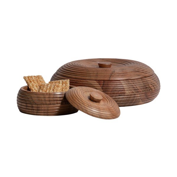 BePureHome natūralaus akacijos medžio dėžutė, 11 x 6 cm-image-2