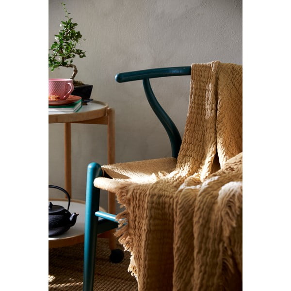 Lovatiesė smėlio spalvos dvigulei lovai 190x240 cm Reloved – JUNA-image-1