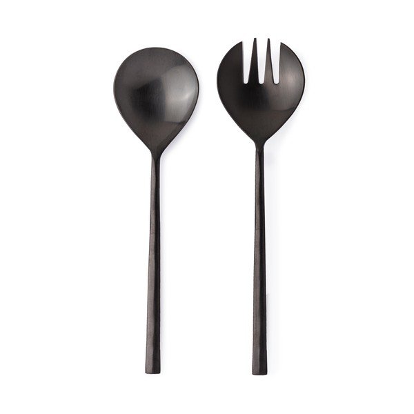 Iš nerūdijančio plieno įrankis salotoms 2 vnt. Hestia – Bizzotto