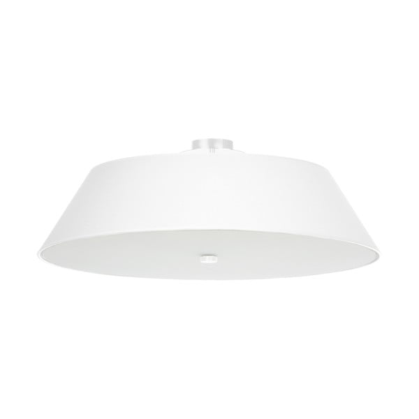 Lubinis šviestuvas baltos spalvos ø 70 cm su tekstiliniu gaubtu Hektor – Nice Lamps