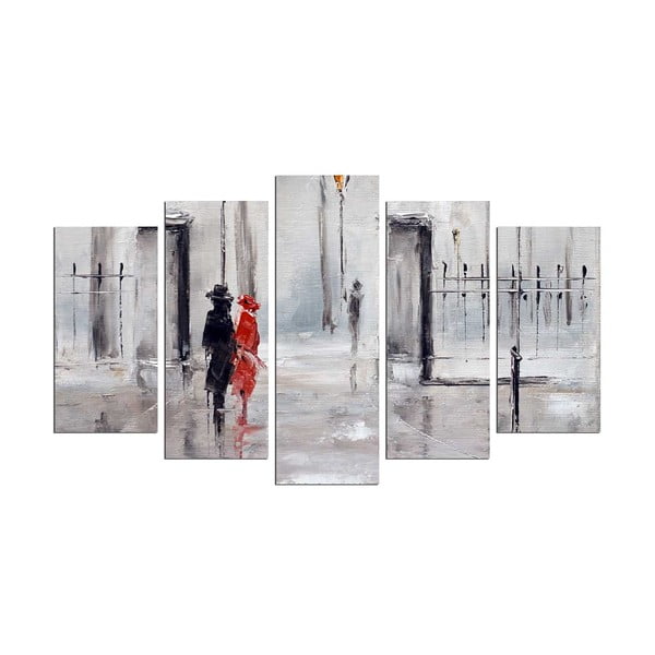Kelių dalių paveikslas "Vyras ir moteris", 110 x 60 cm